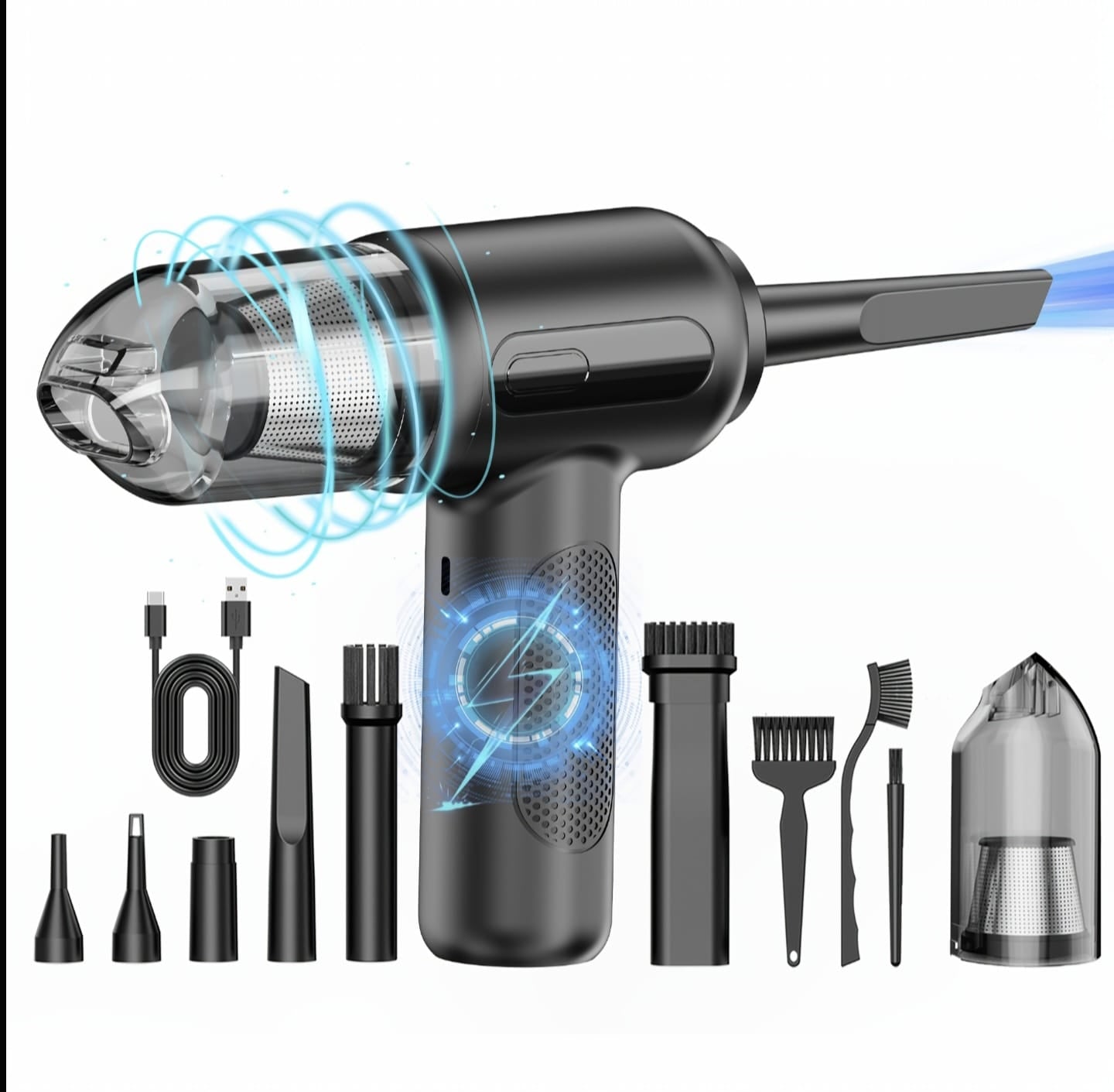 CleanRide™ Pro – 2-in-1 Car Vacuum & Air Blower